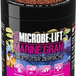 MICROBE-LIFT® - Marine Gran | Soft Granulat Fischfutter für Fische in jedem Meerwasseraquarium | Fördert Farbenpracht & Wachstum von Fischen| Inhalt: 250 ml / 120 g  